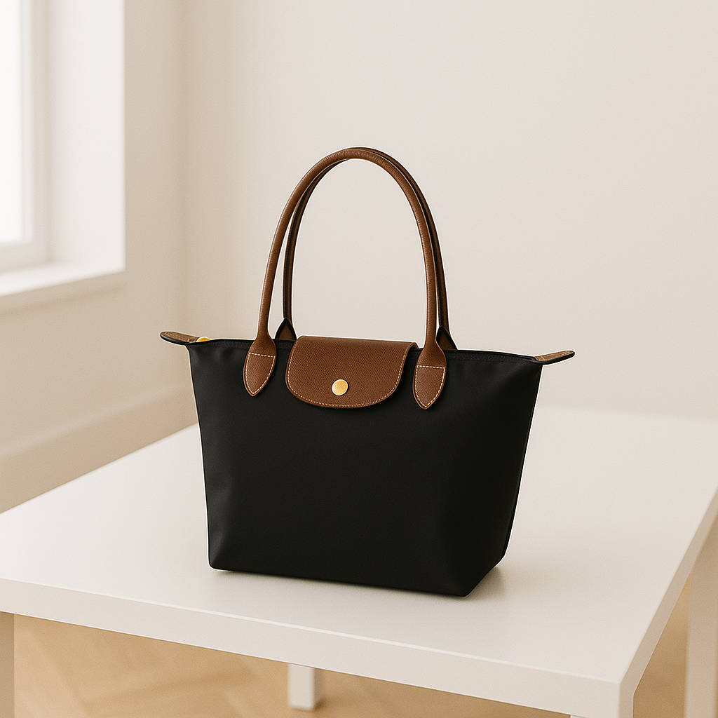 Novae Women's Nylon Tote Bag | Elegant Shoulder Bag | Work & Everyday