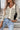 Women's Striped Knit Cardigan with Collar and Buttons