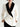 Dame Elegant Asymmetrisk Blazer med Kontrastkrave