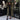 Long hooded coat with an oversized fit