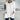 Long-sleeved tunic with a round neckline and pockets