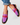 Women's loafers with a color-block design