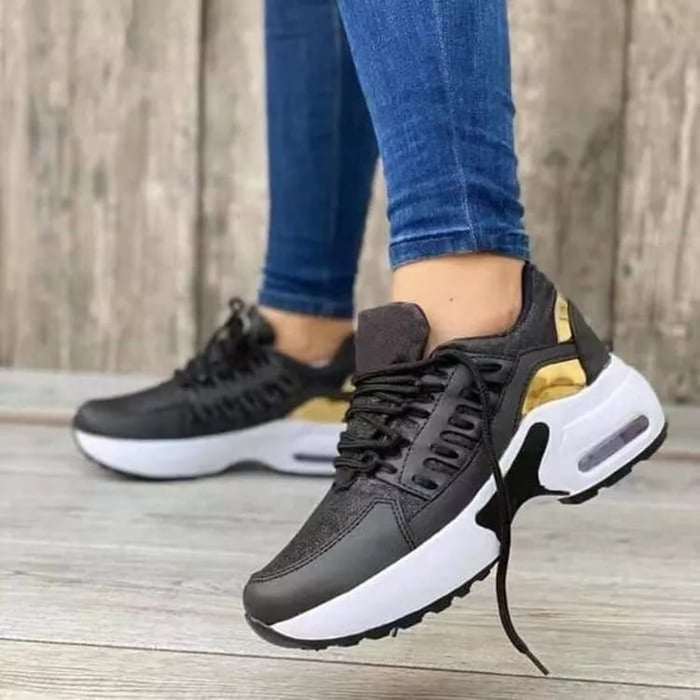 Baskets en mesh pour femme avec semelle épaisse - Sort / 35