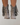 Women's Western Ankle Boots with Fringes and Block Heels