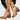 Women’s Pumps with Block Heel and Three Ankle Straps