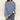 Women's oversized striped sweatshirt with contrasting details