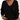 Women’s knitted sweater with a V-neck and loose fit