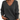 Women’s knitted sweater with a V-neck and loose fit