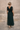 Maxi-robe pour femme en mousseline avec col en V