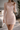Abito mini con paillettes da donna a maniche lunghe