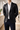 Blazer pour homme à effet cuir et revers classique