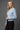 Blazer court en tweed pour femme avec boutons dorés et poches
