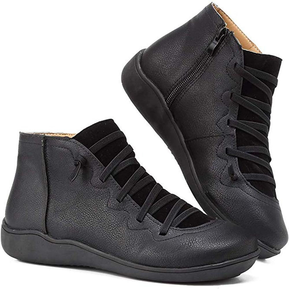 Women’s orthopedic ankle boots with comfort soles