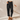 Pantalon en velours côtelé pour femme, taille haute et coupe décontractée