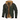 Men’s Lined Hooded Jacket with Checkered Detail and Zipper