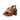 Women's platform sandals with block heels and peep toes
