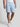 Herre hørshorts med elastisk talje til sommer