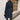 Ladies’ double-breasted coat with belt and fitted silhouette