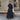 Women’s long trench coat with tie belt and classic collar