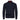 Men’s knitted sweater with a high collar and half-zip closure