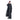 Women’s long oversized trench coat with tie belt