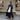 Women’s long trench coat with tie belt and classic collar