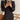 Long women's blazer coat with double-breasted button fastening
