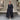 Women’s long trench coat with tie belt and classic collar