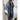 Long wool coat with lapels and a relaxed fit