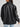 Women's oversized bomber jacket with a leather look and zipper