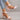 Women's Peep-Toe Pumps with Cutouts and Mid-Heel