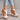 Women's Peep-Toe Pumps with Cutouts and Mid-Heel