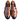 Men’s tassel loafers with brogue detailing
