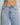 Jeans i bomuld denim lige pasform til kvinder forår