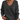 Women’s knitted sweater with a V-neck and loose fit