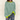 Women's oversized striped sweatshirt with contrasting details