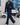 Ensemble blazer rayé pour femme avec pantalon