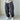 Pantalon homme à chevrons, coupe ample, avec taille élastique