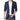 Men’s Blazer with Notched Lapels and Single-Button Closure