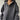 Women's oversized hoodie with an open neckline and hood