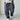 Pantalon homme à chevrons, coupe ample, avec taille élastique