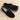 Men’s suede-look loafers with a classic strap