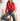 Women's Knitted Sweater with Hood and Button Details