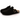 Women's clogs with a buckle and contoured footbed