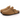 Women's clogs with a buckle and contoured footbed