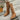 Women's cowboy boots with embroidery and block heels