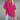 Women’s oversized T-shirt with V-neck and side slits
