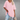 Women’s oversized T-shirt with V-neck and side slits