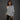 Ladies’ oversized knitted blouse with boat neck