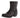 Botas camperas de cuero negro para hombre | Bota western clásica